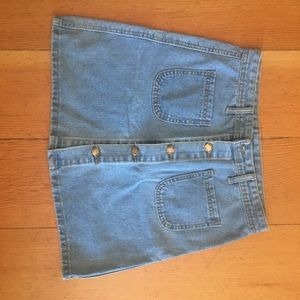 Jean skirt